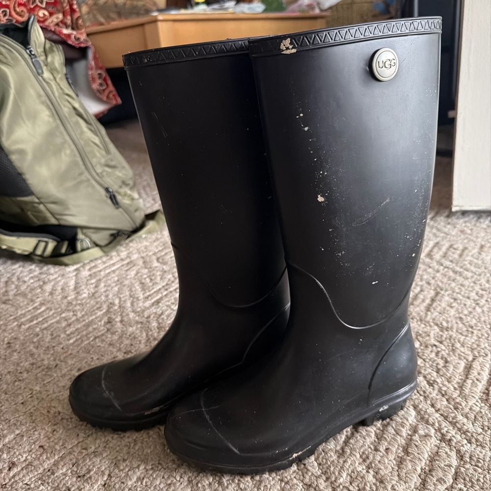 UGG Classic Black Waterproof Boots